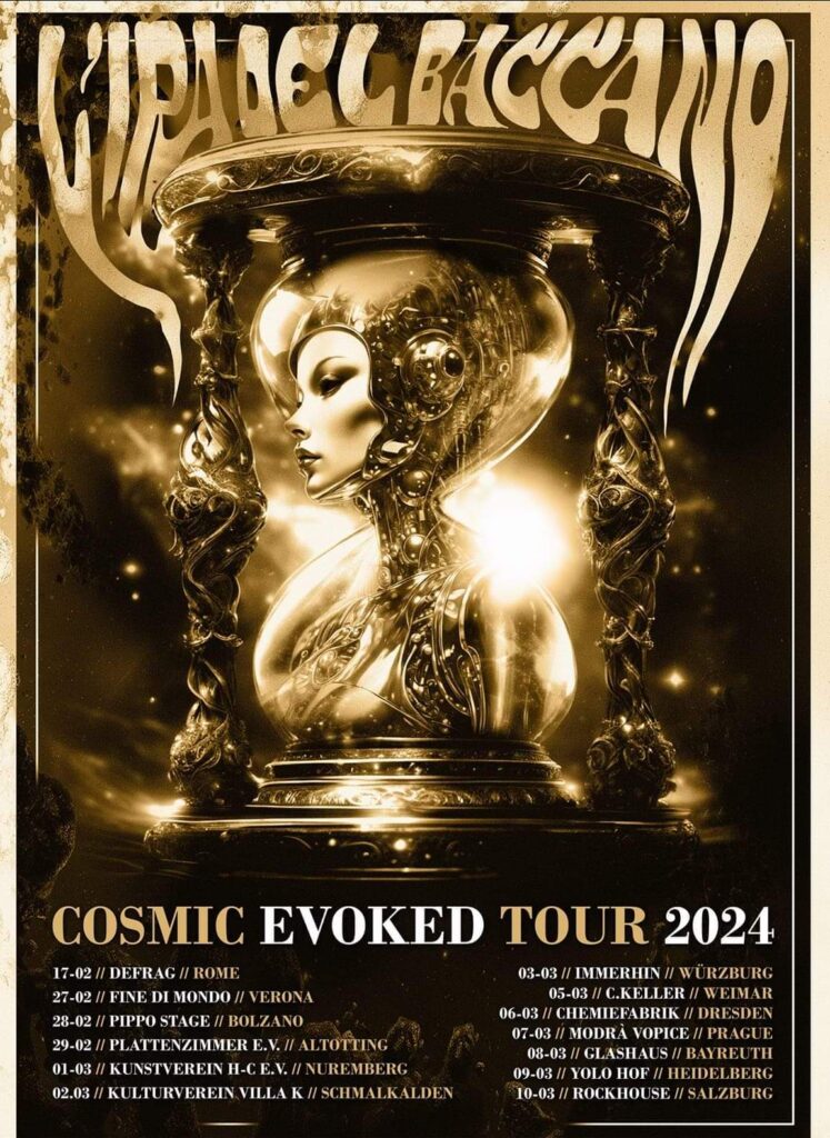 Le date del Cosmic Evoked Potentials Tour 2024