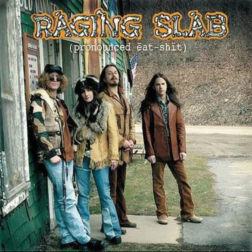 This image has an empty alt attribute; its file name is Raging-Slab-Pronounced-Eat-Shit-Music-Performance-CD_f0abfbc9-e1cf-4ef0-a484-3b2a0734552e.fd8ea5fb66b077f641cb885bedbc00c9.webp