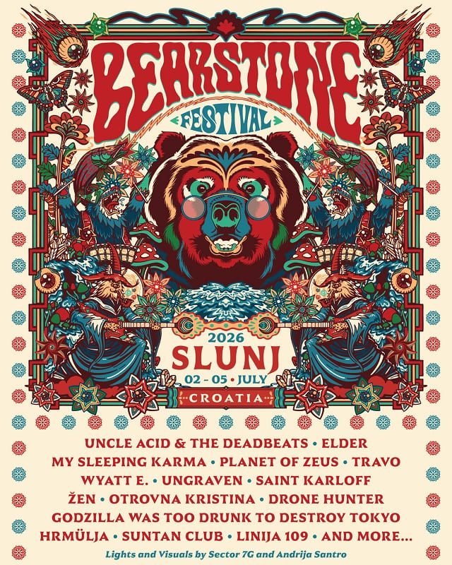 Il poster di Bear Stone Festival 2026