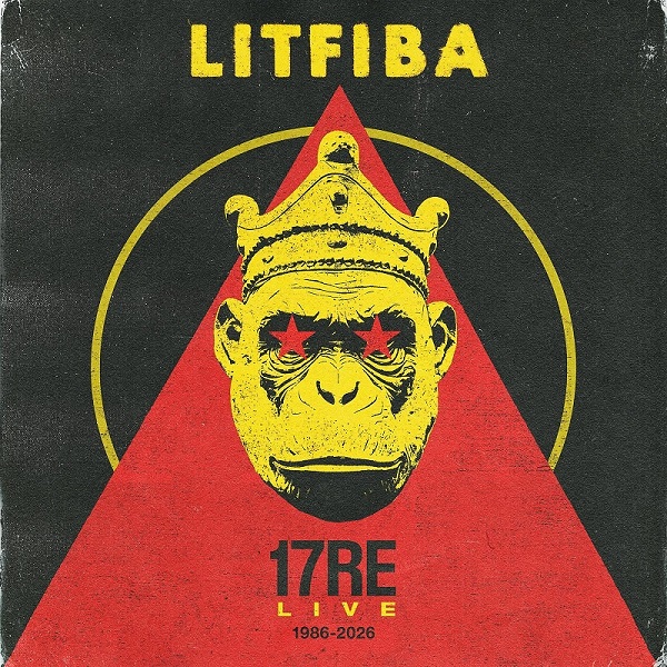 Litfiba – 28 luglio 2026, Arena Flegrea (Napoli) Il poster del tour dei quarant'anni di 17 Re dei Litfiba